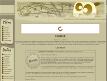Tablet Screenshot of dofux.org